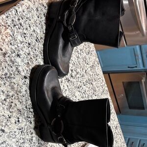 Harley-Davidson Black Combat Boots